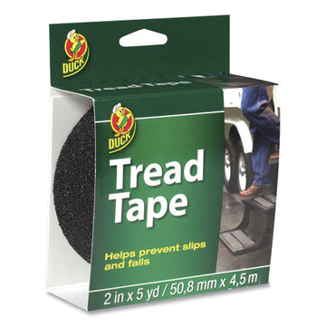 Duck® Tread Tape, 2" X 5 Yds, 3" Core, Black freeshipping - TVN Wholesale